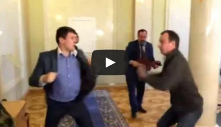 Драка депутатов Рады