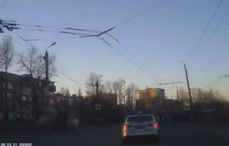 Полицейские скрылись с места ДТП