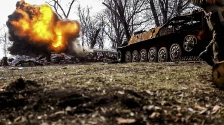 Карта АТО 7 апреля: Боевики ведут обстрелы из "запрещенного" оружия