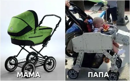 Чем отличаются папы и мамы в воспитании детей