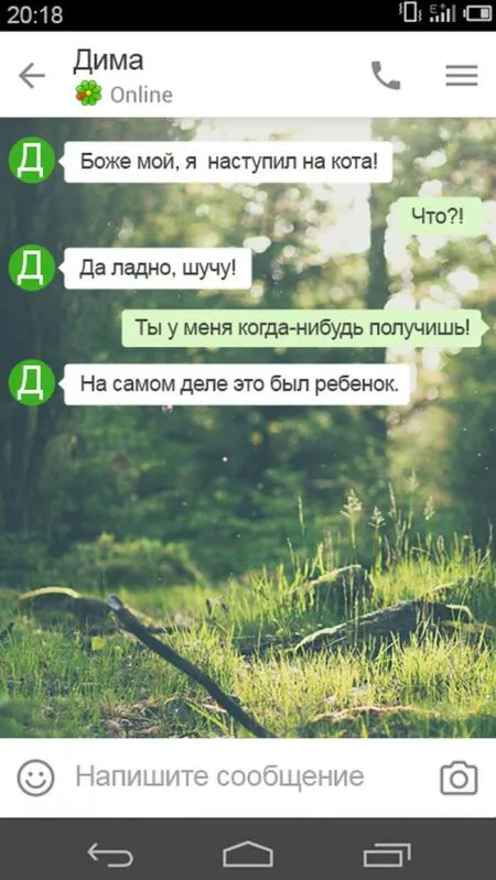Сообщения которые могли написать только настоящие мужчины