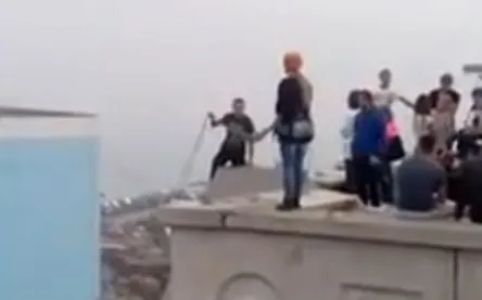 Напугали девушку
