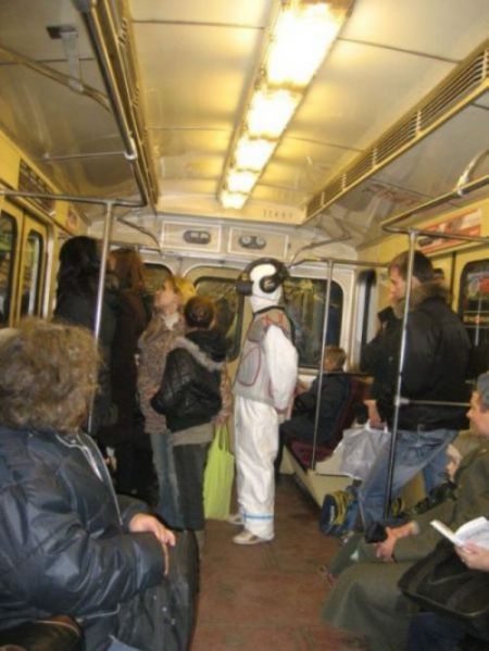 Чудаки захватыватили метро