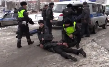 Упаковка буйных алкашей