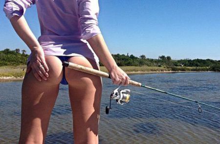 Девушки и рыбалка
