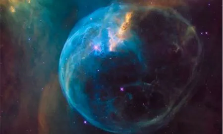 Космический телескоп Hubble показал гигантский Пузырь
