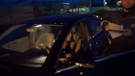 Пьяная женщина на Мерседесе и ее муж Магомед
