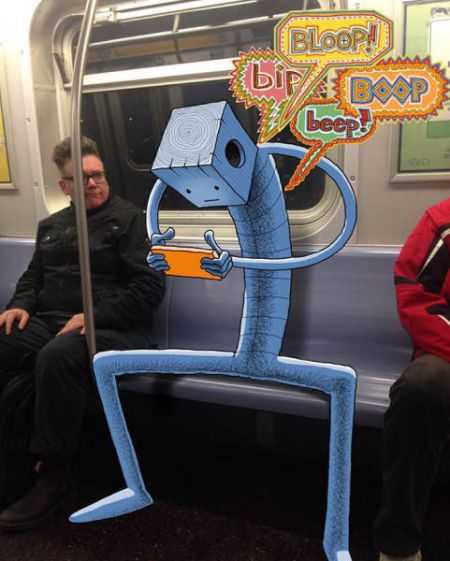 Монстры в нью-йоркском метро