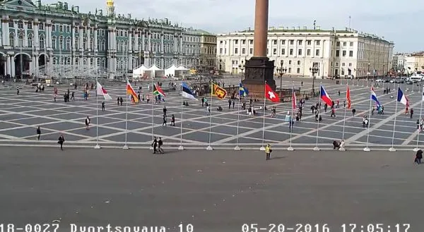 Погоня на Дворцовой площали