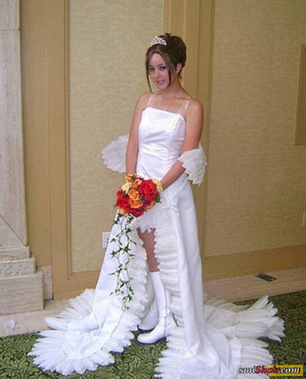Невесты которые крупно облажались с выбором свадебного платья