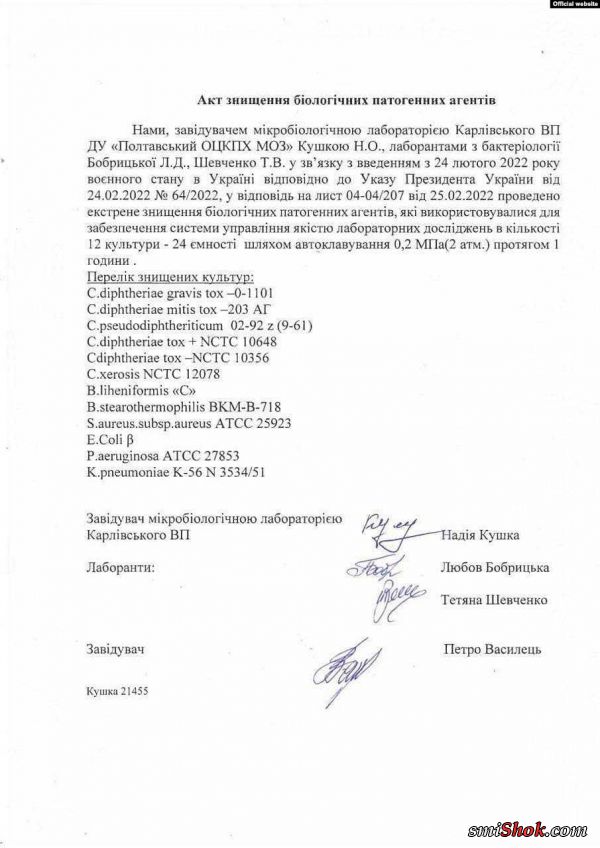 Микробиолог объясняет, почему заявления о "биологическом оружии" в Украине – ложь: "Расчет, что люди не знают названий патогенов"