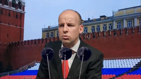 Путин командует парадом на Красной площади