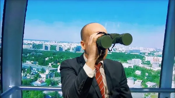Как ПУТИН на колесе обозрения ПОКАТАЛСЯ